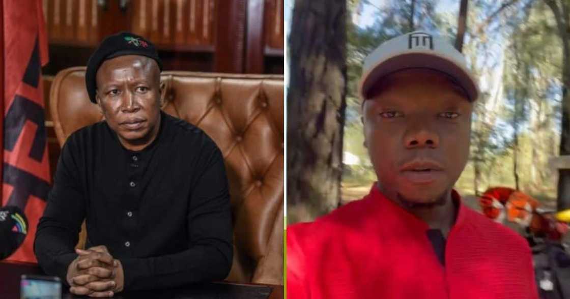 Julius Malema will co-host 'The Touchdown With Tbo Touch Julius Malema will co-host 'The Touchdown With Tbo Touch