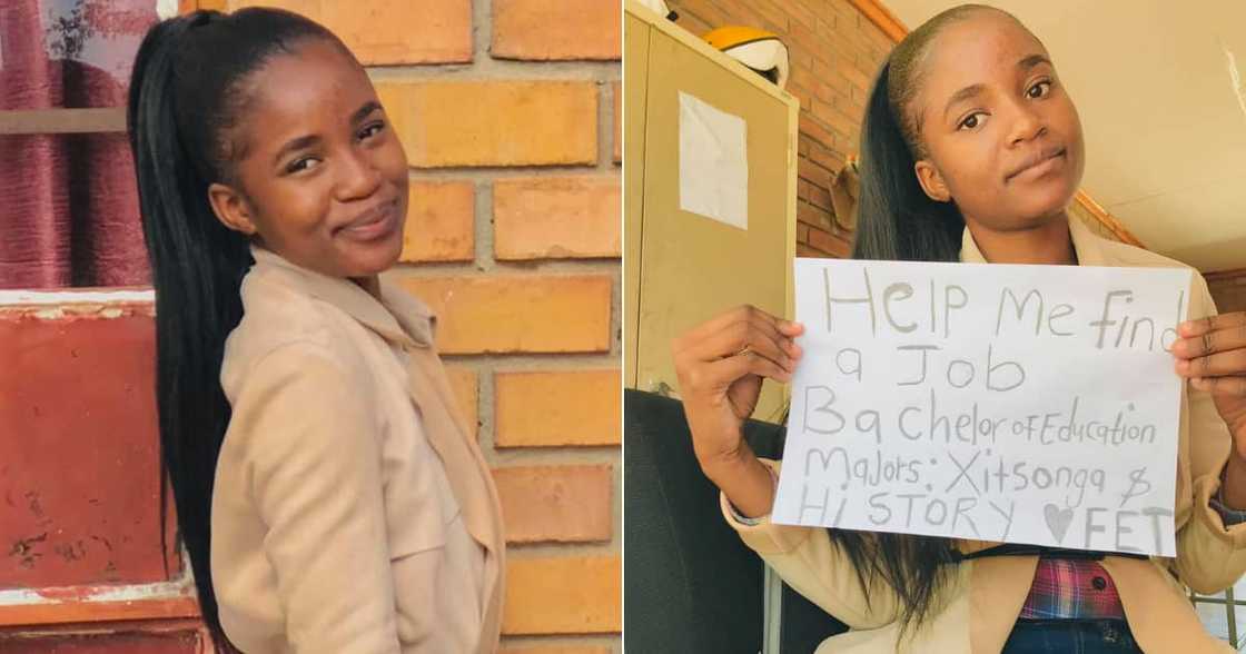 Young woman, Bachelor of Education, Qualification, Mzansi, Assistance, Help, Facebook, Social media, Job, Employment, Educator, FET, Further Education and Training Young woman, Bachelor of Education, Qualification, Mzansi, Assistance, Help, Facebook, Social media, Job, Employment, Educator, FET, Further Education and Training