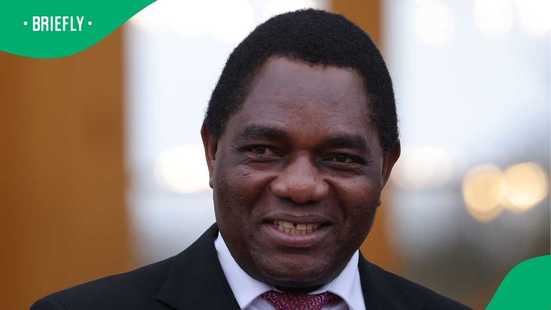 Edgar Lungu had a long-standing rivalry with Hakainde Hichilema Edgar Lungu had a long-standing rivalry with Hakainde Hichilema