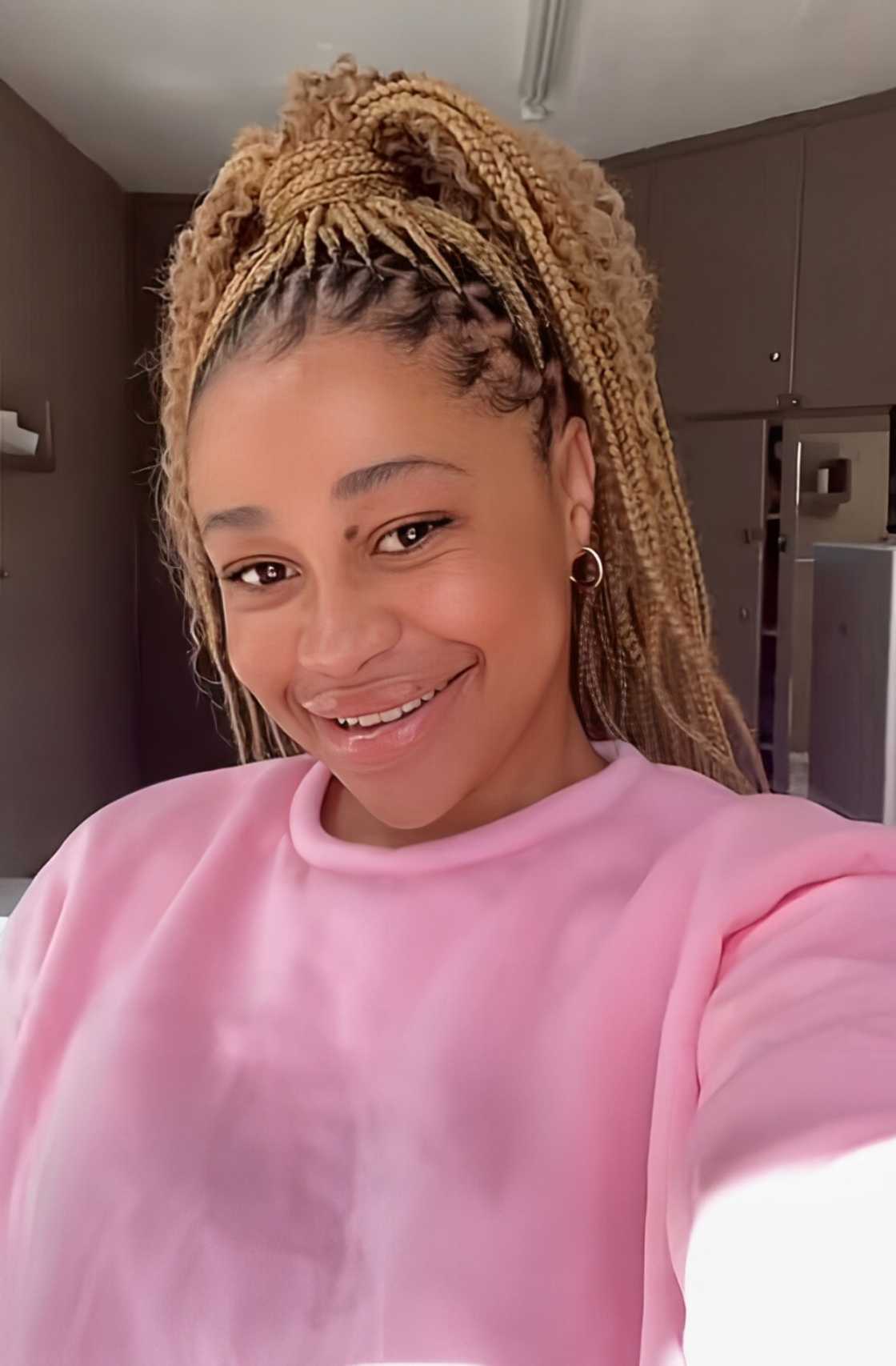 A TikTok video shows a woman unveiling her doctor crush. A TikTok video shows a woman unveiling her doctor crush.