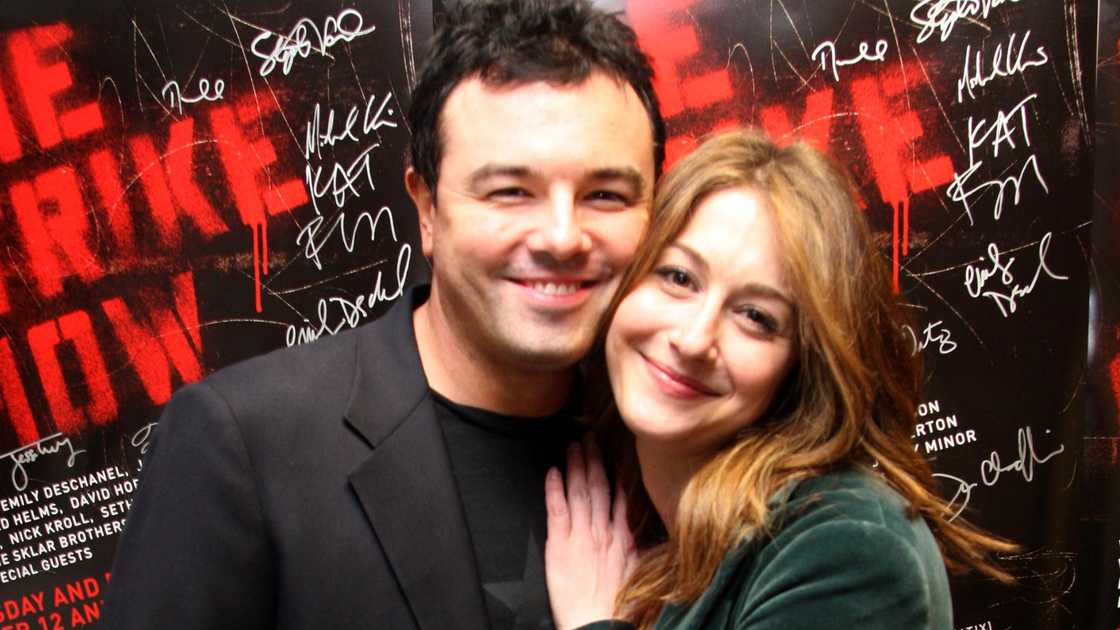 Seth Macfarlane and Kat Foster at the Steve Allen Theatre Seth Macfarlane and Kat Foster at the Steve Allen Theatre