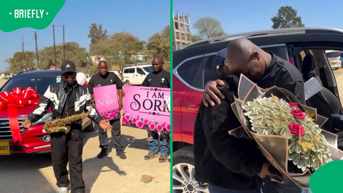 Zimbabwean man organises elaborate apology surprise for wife after relationship fallout Zimbabwean man organises elaborate apology surprise for wife after relationship fallout