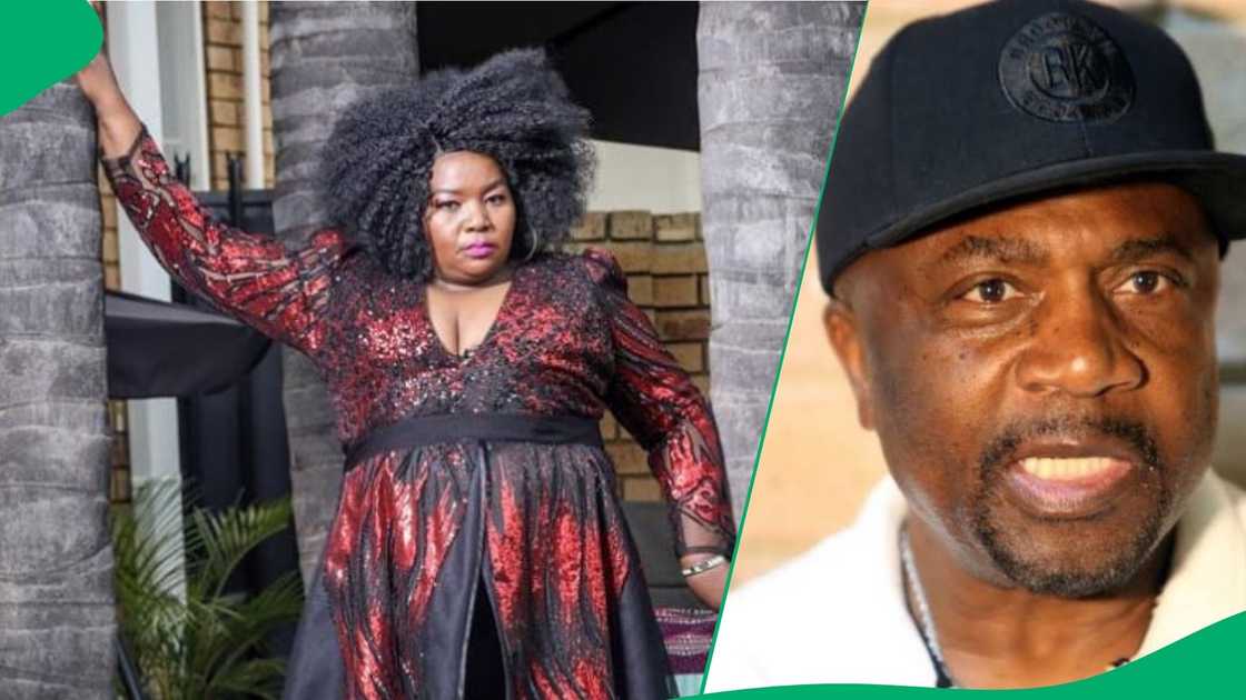 Chicco Twala attends Winnie Khumalo's funeral and promises to pay off her house Chicco Twala attends Winnie Khumalo's funeral and promises to pay off her house