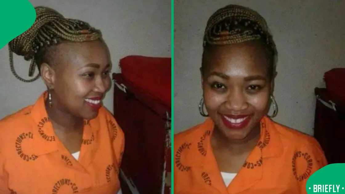 A screenshot from her post about life after prison A screenshot from her post about life after prison