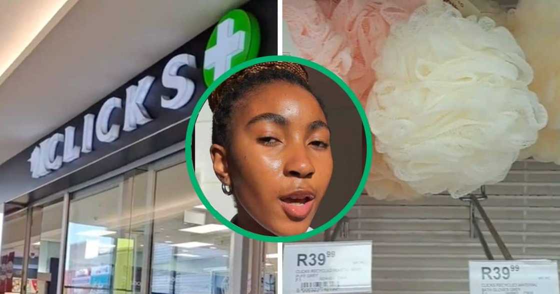 Woman plugs Mzansi with Clicks self-care routine product about TikTok video trends. Woman plugs Mzansi with Clicks self-care routine product about TikTok video trends.