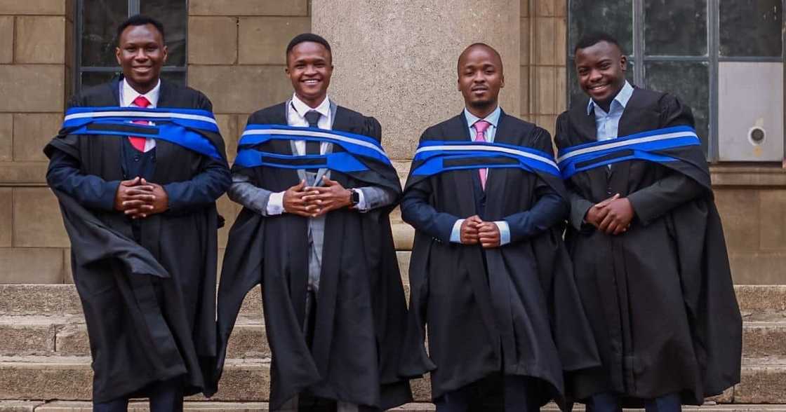 Mzansi, inspired, young men, graduate, eight degrees, Wits University