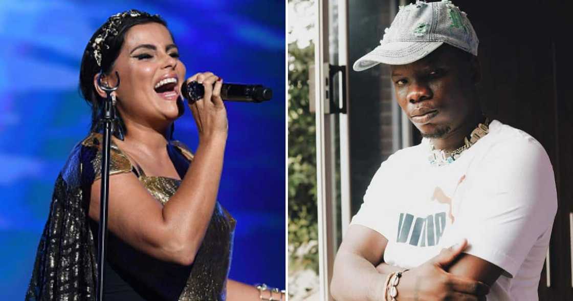 Blxckie and Nelly Furtado hit the studio