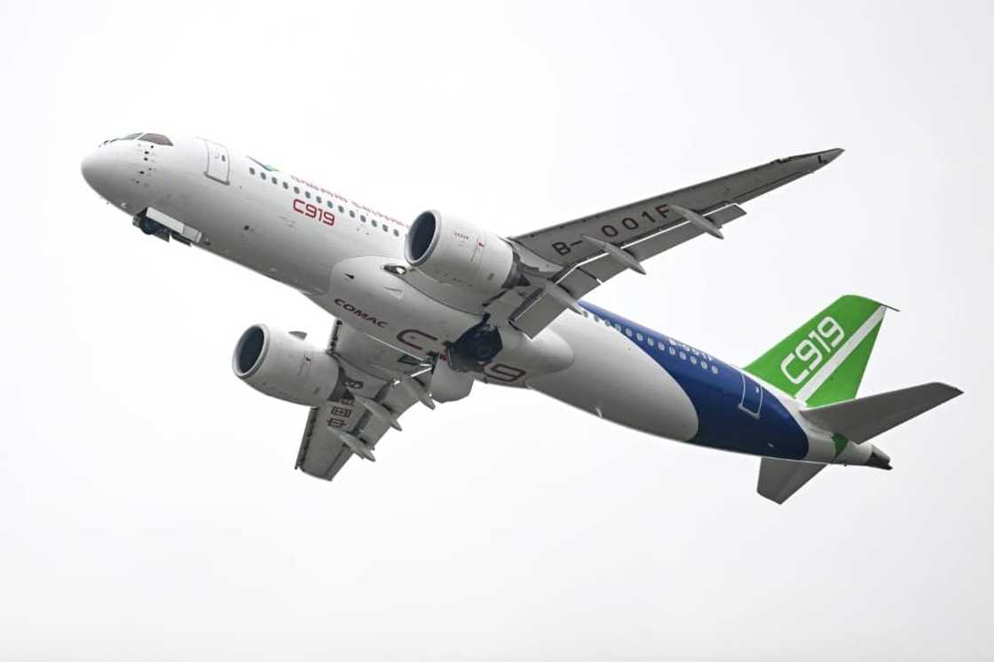 Authorities hope the C919 will challenge foreign models like the Boeing 737 MAX and the Airbus A320 Authorities hope the C919 will challenge foreign models like the Boeing 737 MAX and the Airbus A320