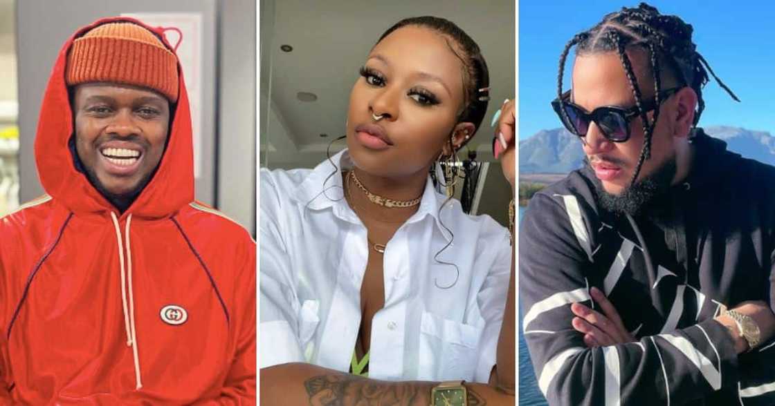 DJ Zinhle, AKA, Murdah Bongz, Baby Daddies, Father's Day DJ Zinhle, AKA, Murdah Bongz, Baby Daddies, Father's Day