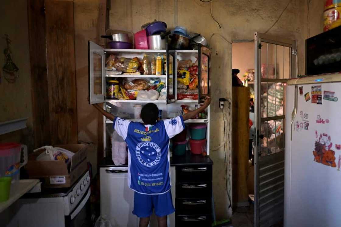 After the story of Miguel's phone call appeared in the news, donations of food and money flooded in from around Brazil and beyond After the story of Miguel's phone call appeared in the news, donations of food and money flooded in from around Brazil and beyond