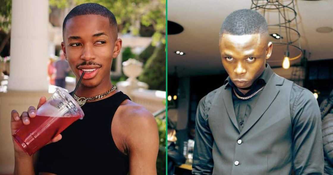 Lasizwe flirts with Toss Lasizwe flirts with Toss