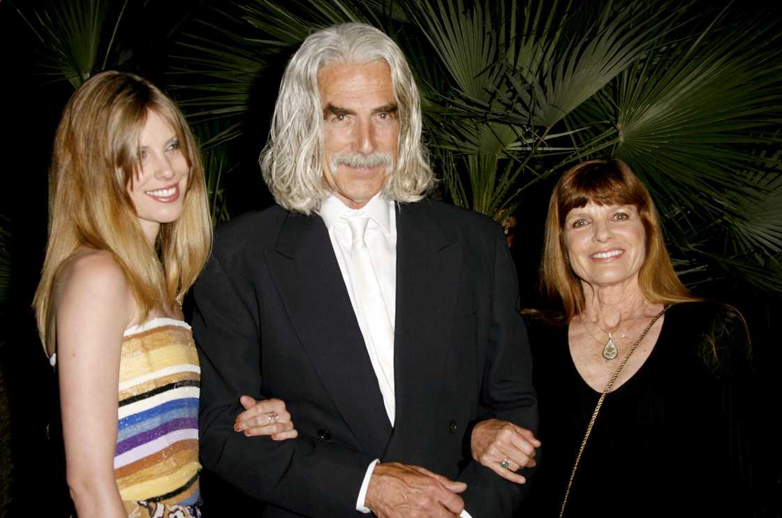 Cleo Rose Elliott, Sam Elliot and Katherine Ross during 2007 Cannes Film Festival