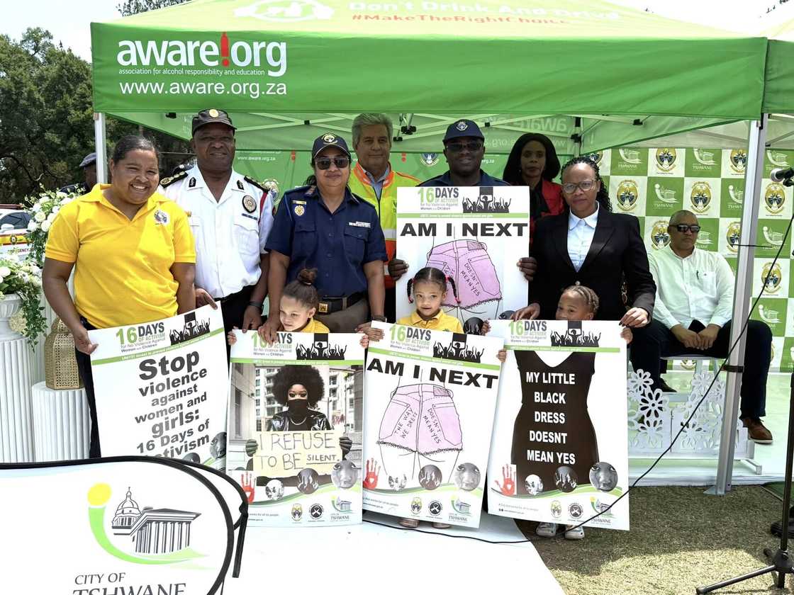Nasiphi Moya launched an anti-GBV campaign in Tshwane