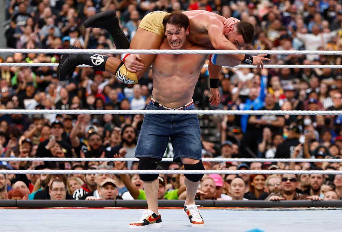 John Cena's WWE fight enthralled gogo John Cena's WWE fight enthralled gogo