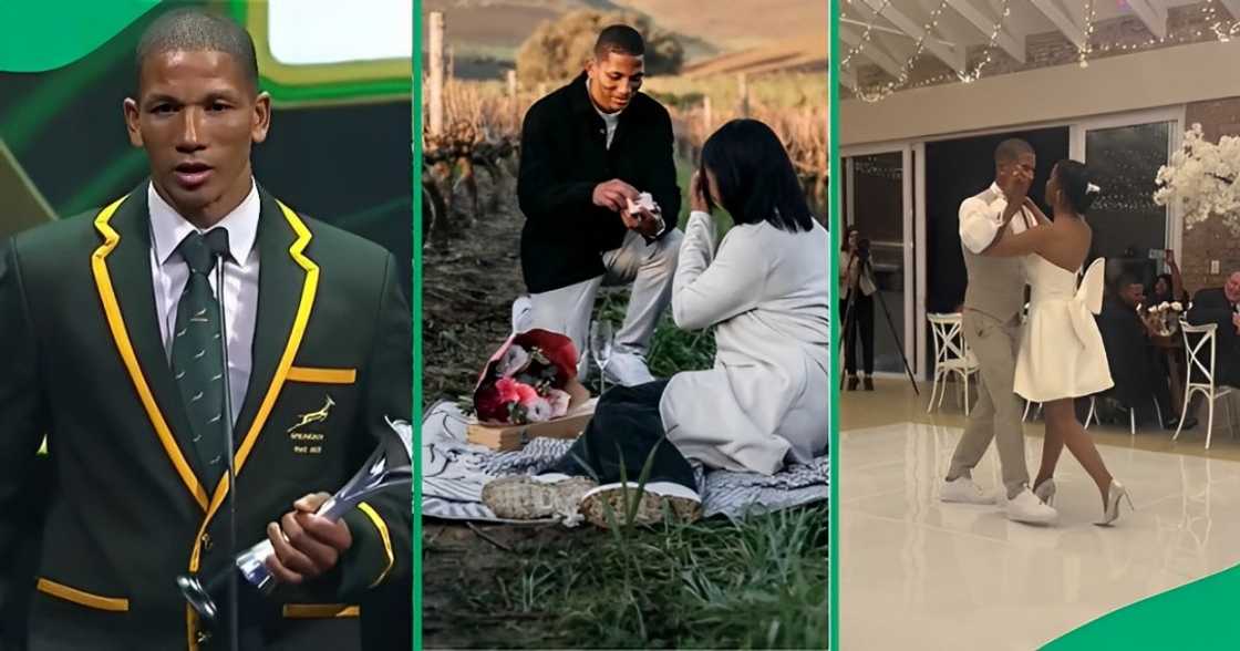 Manie Libbok marries high school sweetheart Manie Libbok marries high school sweetheart