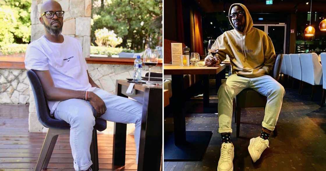 Black Coffee's left arm is paralysed Black Coffee's left arm is paralysed