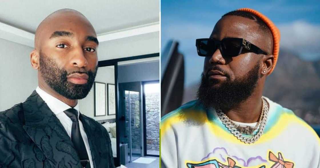 Riky Rick's heavenly birthday was celebrated by reopening his Legends Barber branch.