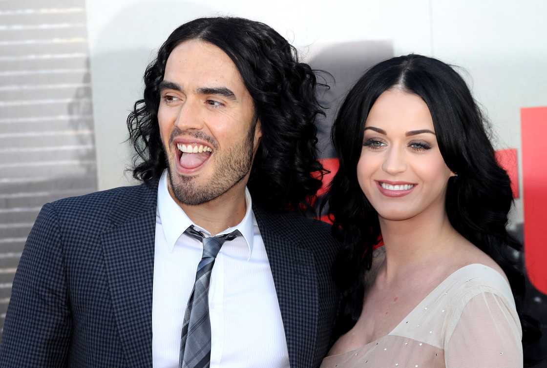 Russell Brand and Katy Perry at the Cineworld 02 premiere Russell Brand and Katy Perry at the Cineworld 02 premiere
