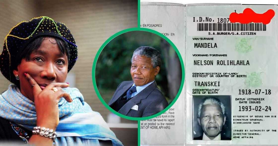 Makaziwe Mandela, Nelson Mandela's daughter, is selling his ID Makaziwe Mandela, Nelson Mandela's daughter, is selling his ID