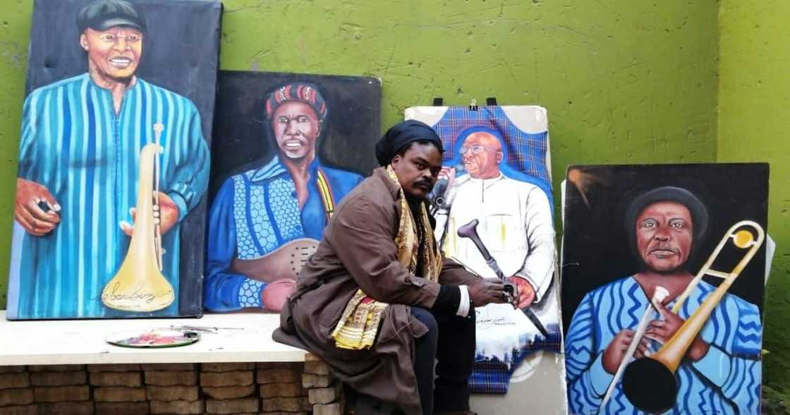 Rasta, Mzansi, Not Happy, Painting, Tsepo Tshola Rasta, Mzansi, Not Happy, Painting, Tsepo Tshola