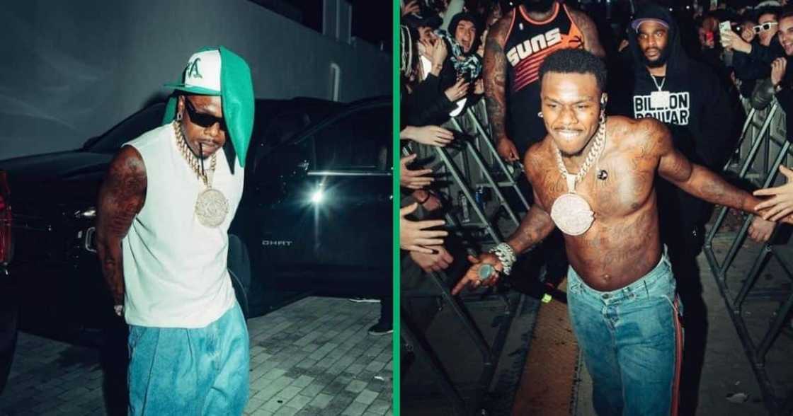 US rapper DaBaby is set to perform at FNB stadium in September for his 'Empower Africa Concert'. US rapper DaBaby is set to perform at FNB stadium in September for his 'Empower Africa Concert'.