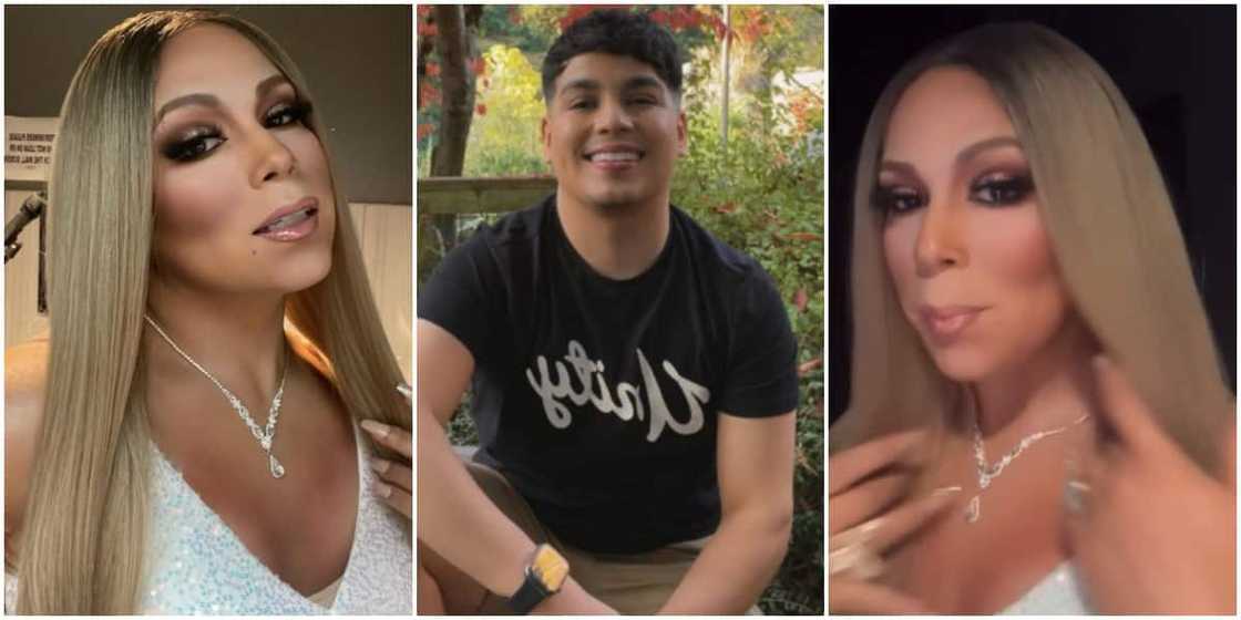 Mariah Carey lookalike joins 'you want to bamba' challenge