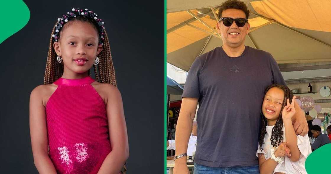 Kairo Forbes did makeup on her grandfather, Tony