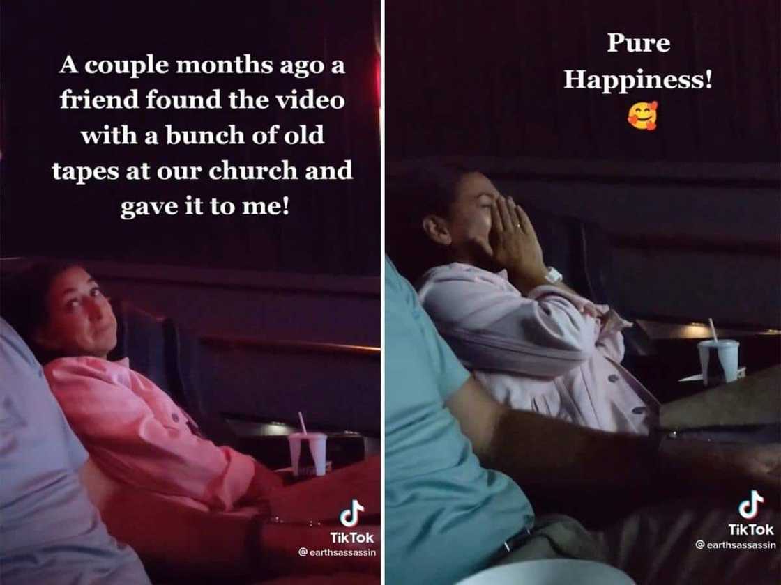 Loving Husband Rents out Movie Theatre to Play Wife Long-Lost Video of Their Wedding Loving Husband Rents out Movie Theatre to Play Wife Long-Lost Video of Their Wedding