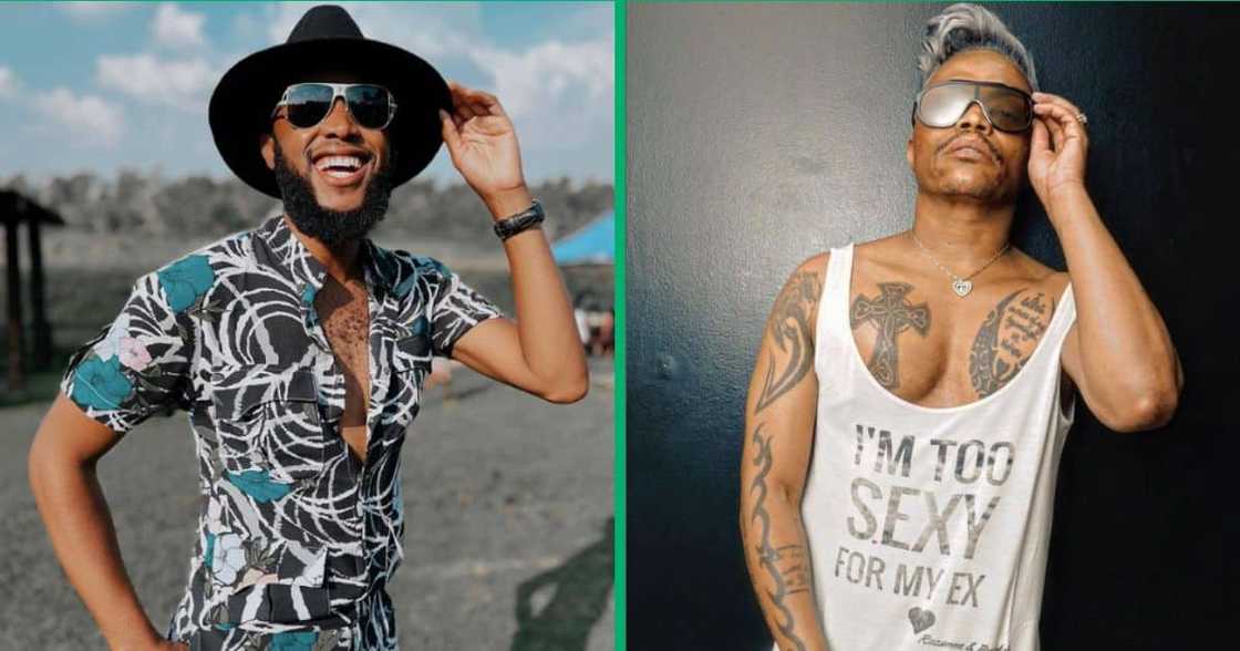 Mohale Motaung shades Somizi Mhlongo Mohale Motaung shades Somizi Mhlongo