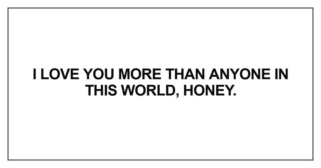 I love you more than anyone I love you more than anyone