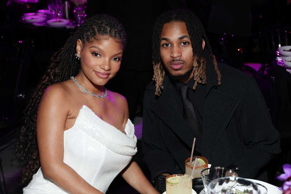 Halle Bailey and DDG at the Recording Academy Honours