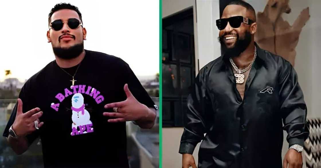TikTok content creator claimed that AKA and Cassper Nyovest paid to be on a hit US radio show. TikTok content creator claimed that AKA and Cassper Nyovest paid to be on a hit US radio show.