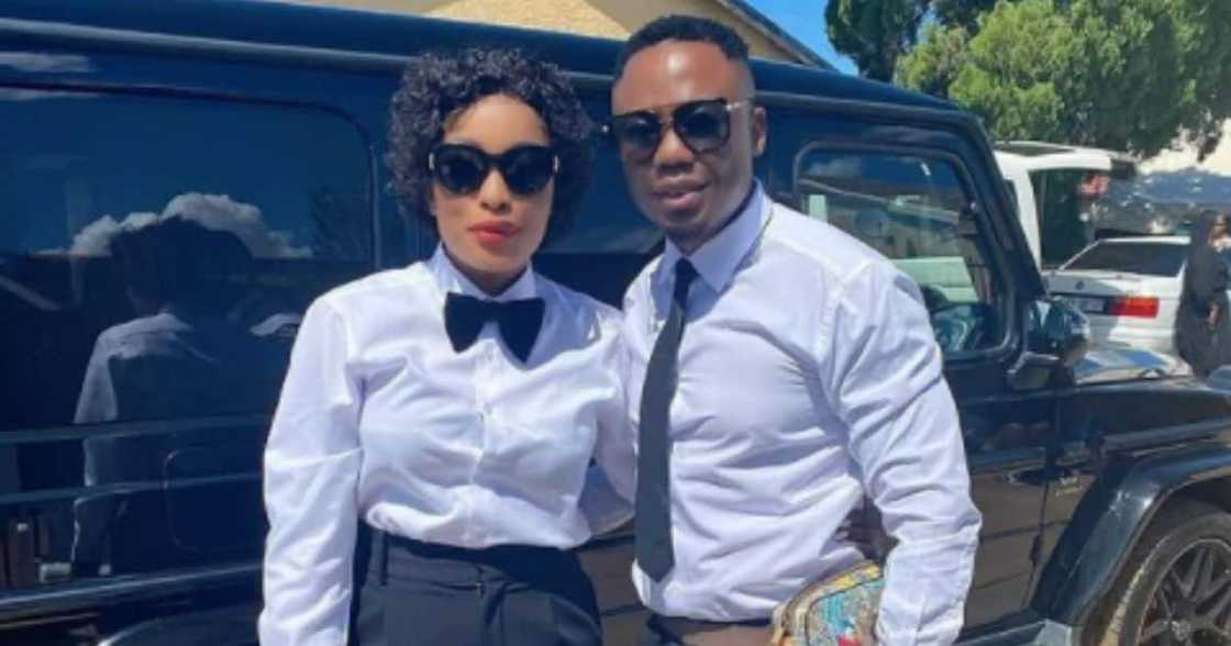 DJ Tira and Gugu Khathi flamed for showing out at Nelli Tembe's funeral DJ Tira and Gugu Khathi flamed for showing out at Nelli Tembe's funeral