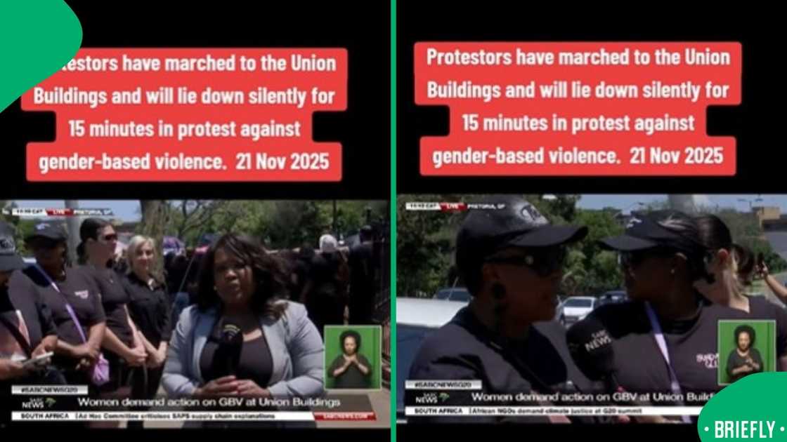 A visual summary of the GBV awareness message spreading across social platforms as the clip gained momentum A visual summary of the GBV awareness message spreading across social platforms as the clip gained momentum