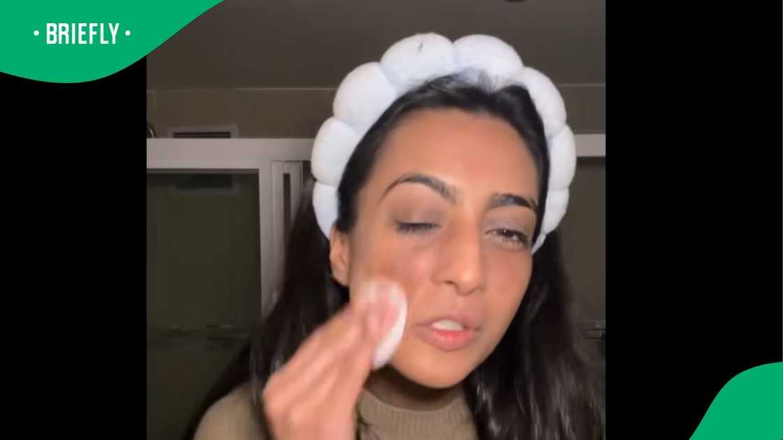 A woman went viral on Facebook. A woman went viral on Facebook.