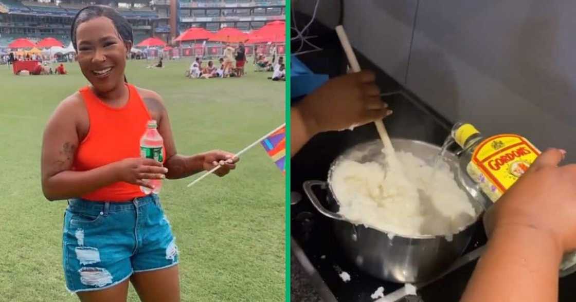 Women add gin to pap Women add gin to pap