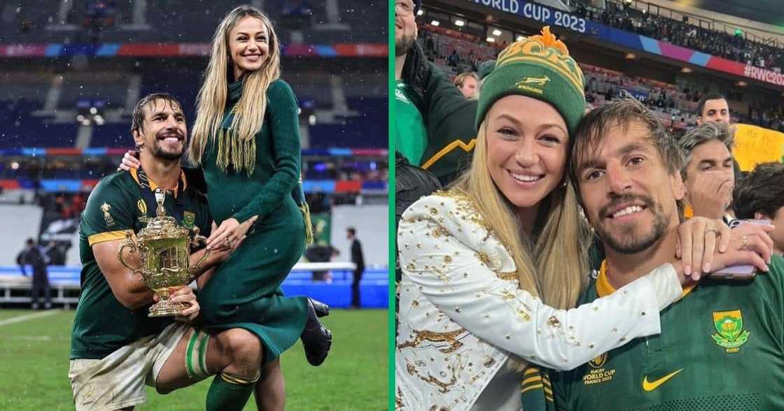 Eben Etzebeth's wife Anlia gave birth to a baby girl Eben Etzebeth's wife Anlia gave birth to a baby girl