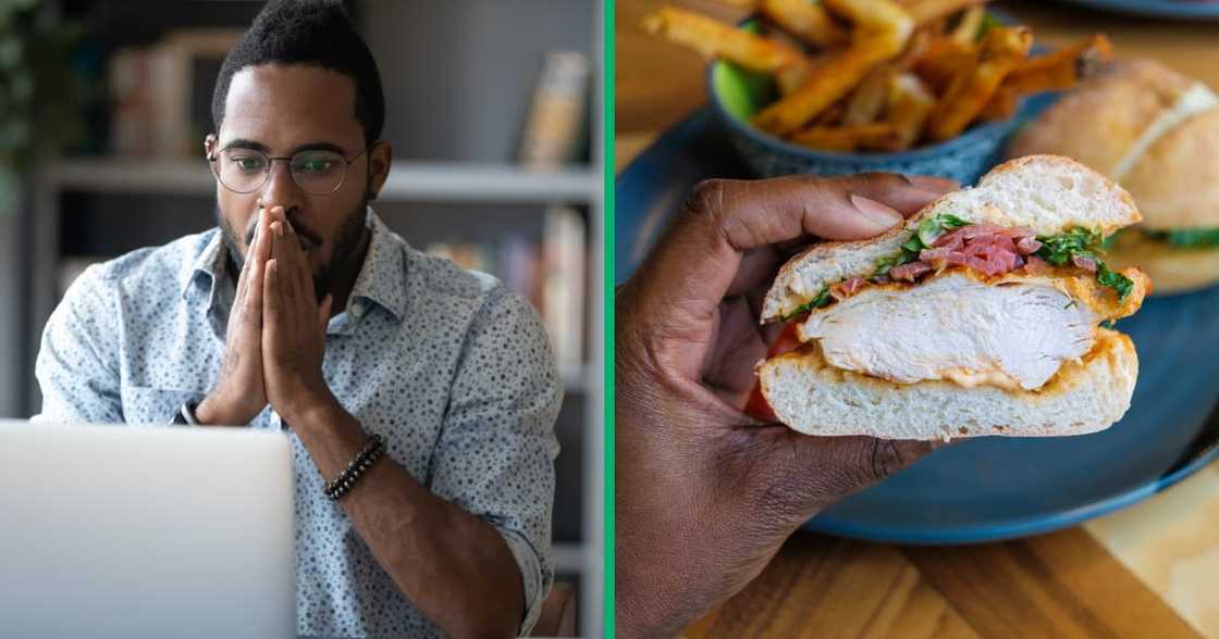 South African man riddled with fear took to Twitter to share his displeasure over the astronomical price of Nando's food South African man riddled with fear took to Twitter to share his displeasure over the astronomical price of Nando's food