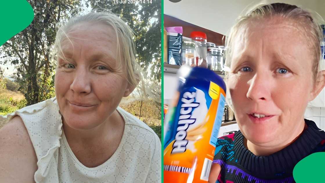 The creator used basic pantry staples to recreate the satisfying original The creator used basic pantry staples to recreate the satisfying original