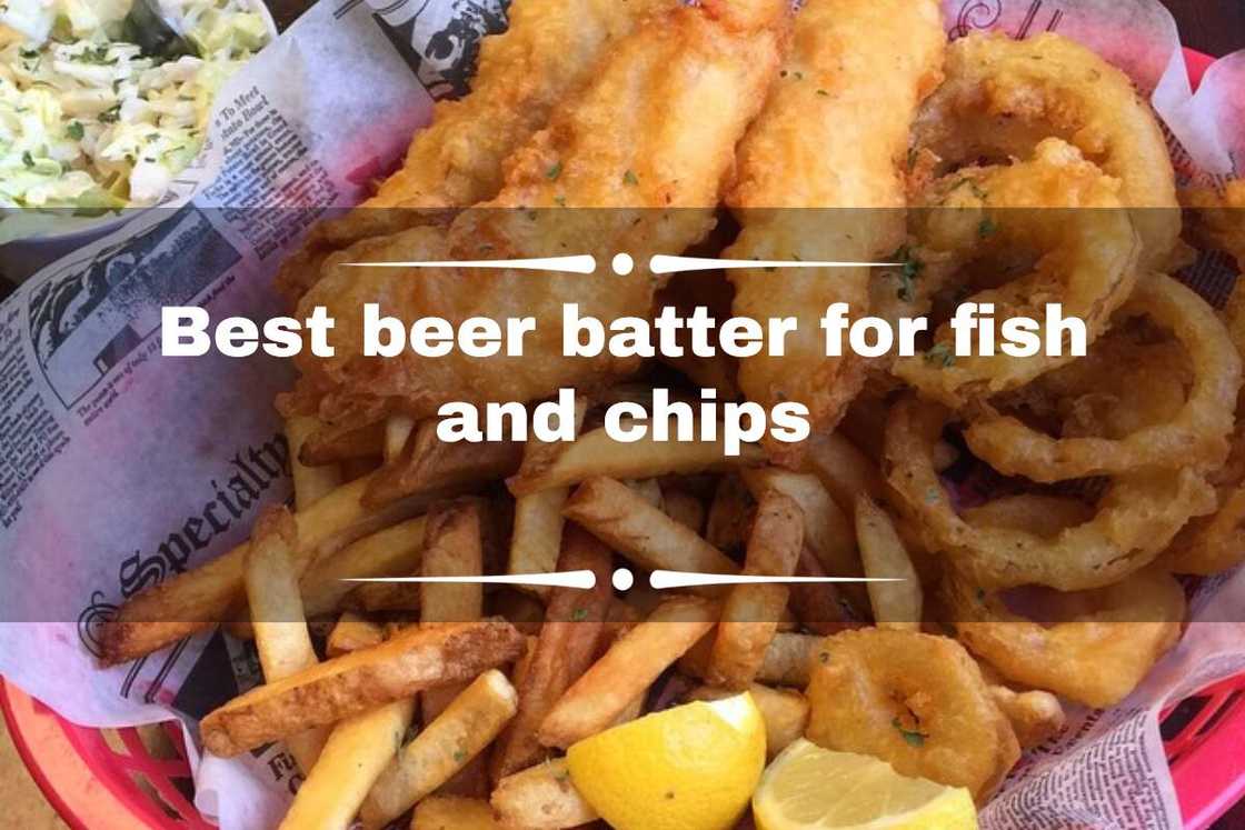 Crispy beer batter for fish and chips South Africa