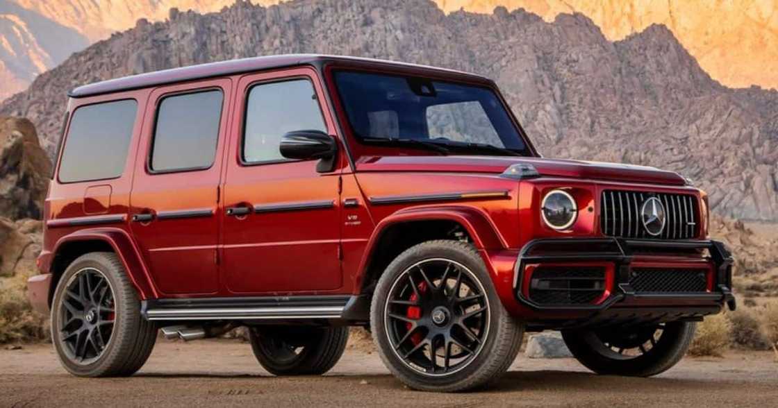 Mercedes-AMG G63 stationary