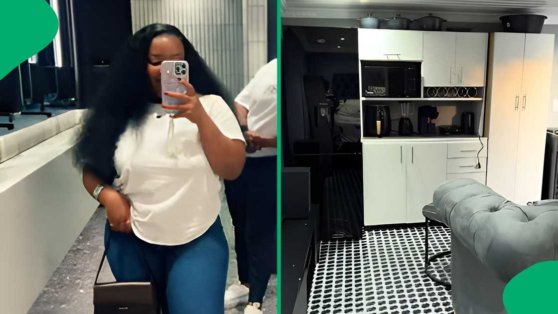 Viewers were left inspired after seeing how a woman transformed her shack into a luxurious space Viewers were left inspired after seeing how a woman transformed her shack into a luxurious space