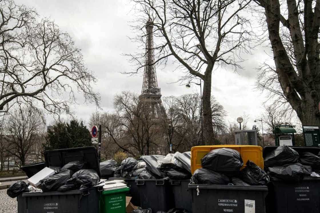 Rubbish has piled up in Paris over the last week due to a strike by garbage collectors Rubbish has piled up in Paris over the last week due to a strike by garbage collectors