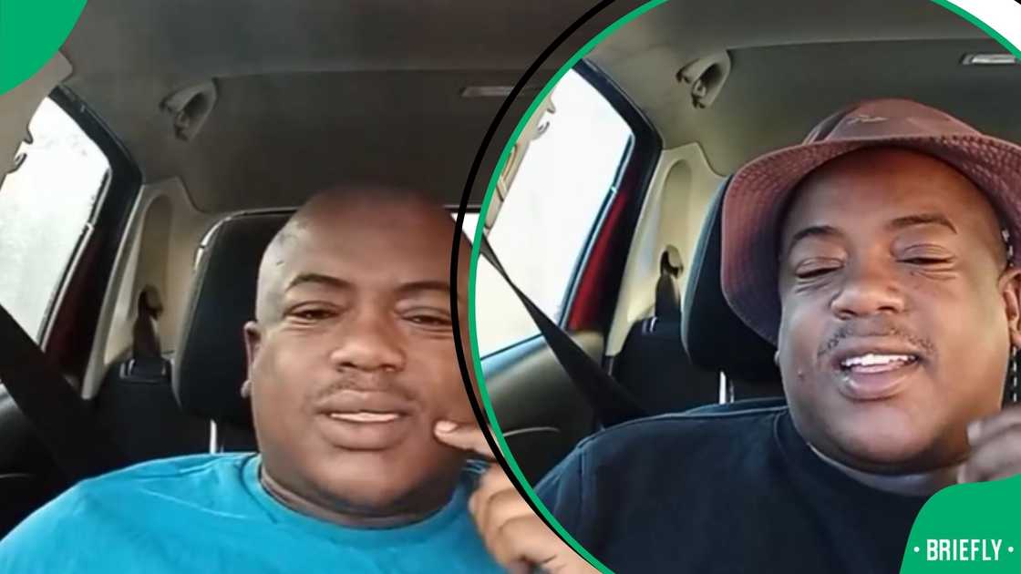 Man discusses township life Man discusses township life