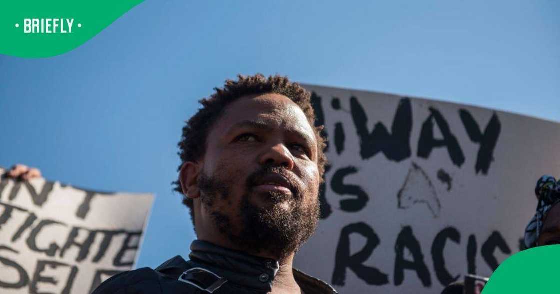 More than 10,000 people signed a petition to have Andile Mngxitama removed as an MP More than 10,000 people signed a petition to have Andile Mngxitama removed as an MP