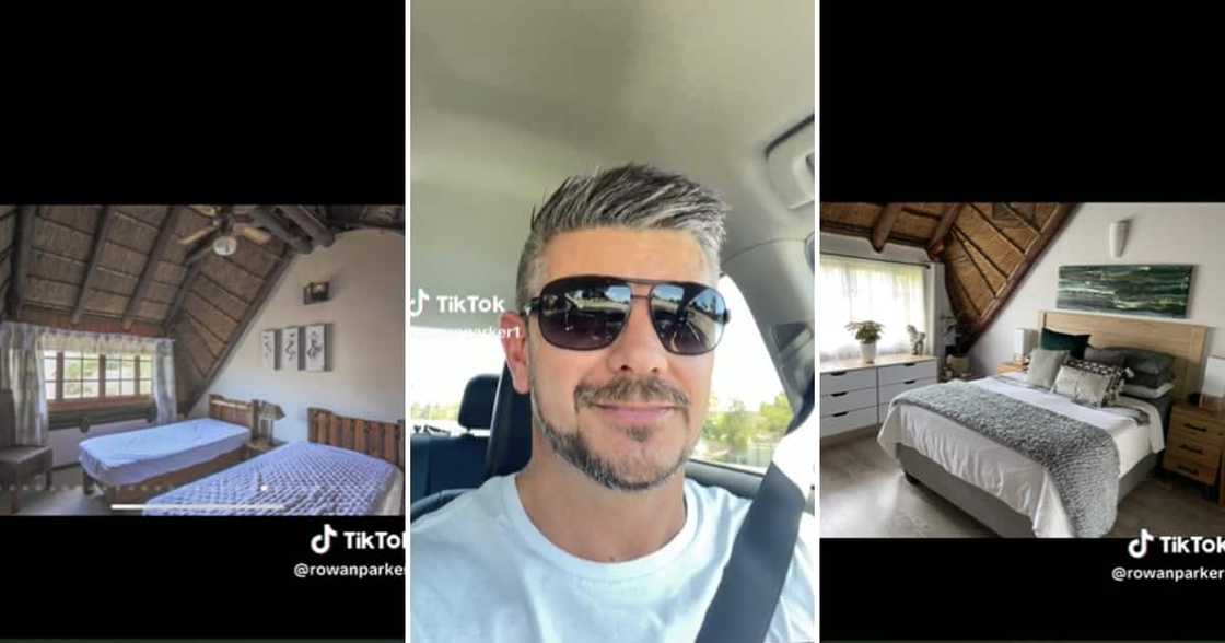 This man put a lot of work into making his home a show stopper This man put a lot of work into making his home a show stopper