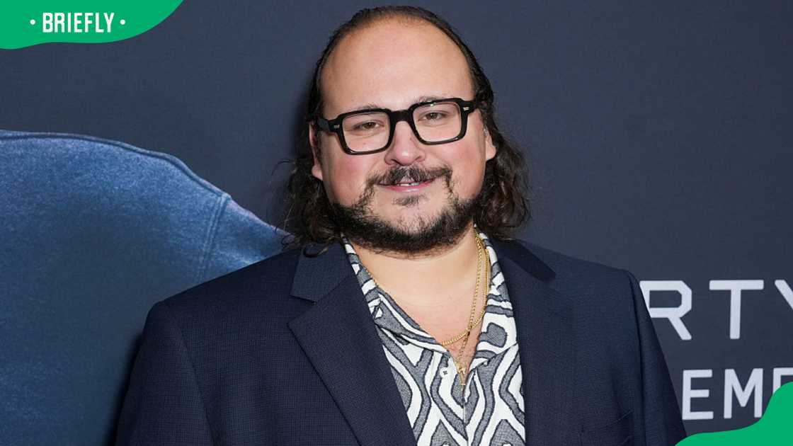 Stavros Halkias at A24's Marty Supreme New York Premiere in 2025