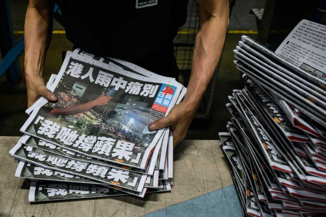 Hong Kong's pro-democracy tabloid Apple Daily collapsed in 2021 after its funds were frozen and many senior staff were charged with national security crimes