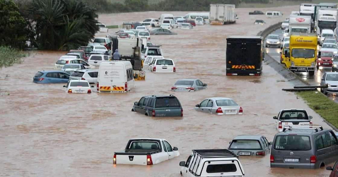 Trees have also been uprooted blocking some roads in the area. Trees have also been uprooted blocking some roads in the area.