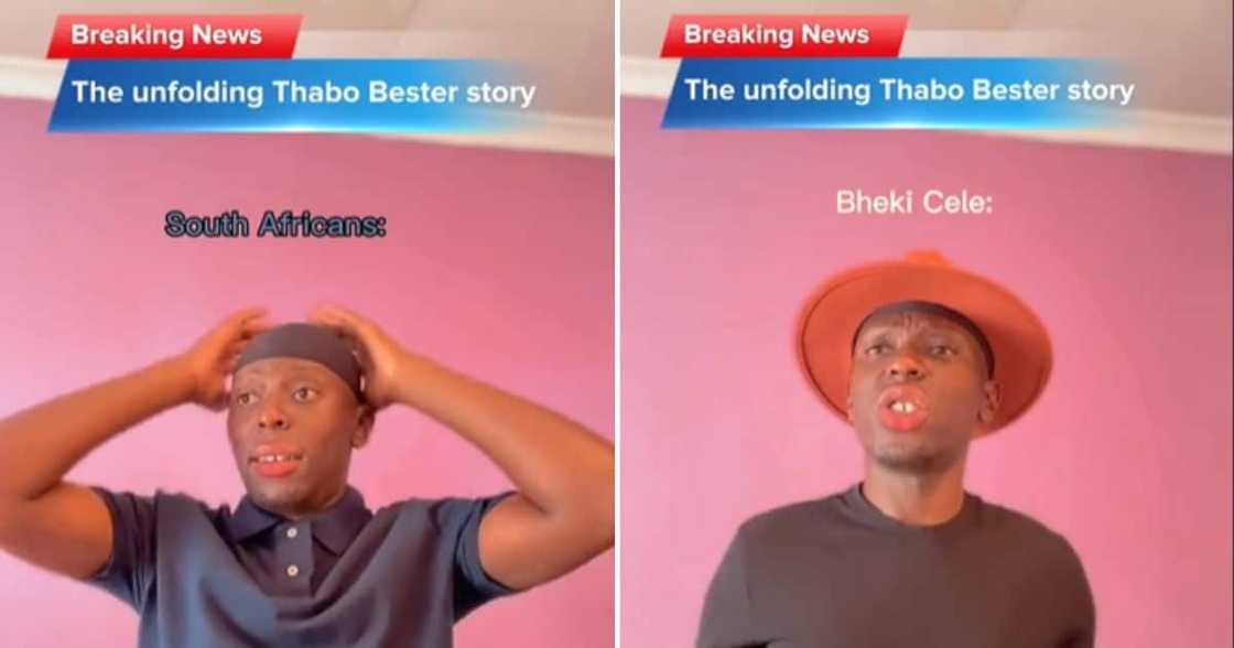Man recreates Thabo Bester Drama Man recreates Thabo Bester Drama